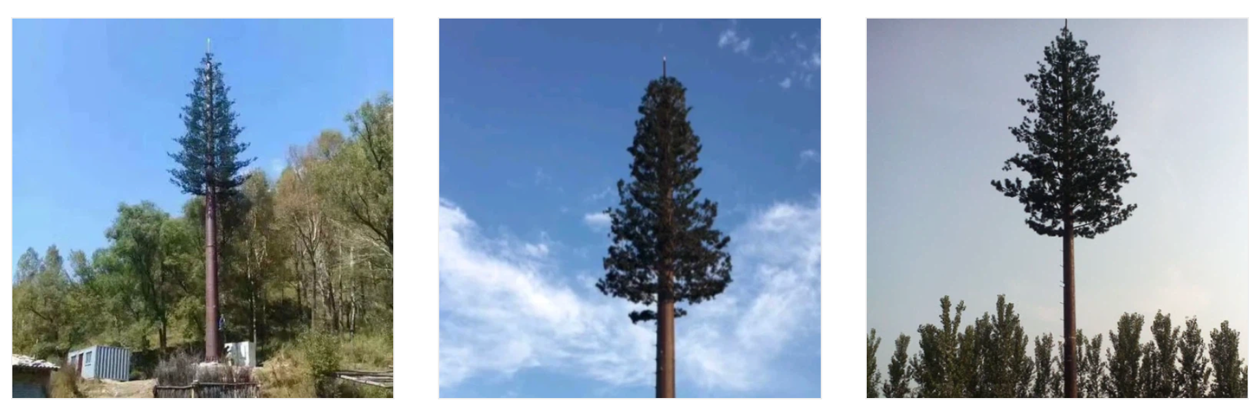 Bionic Communications Towers Environmentally Friendly Fake Tree Tower