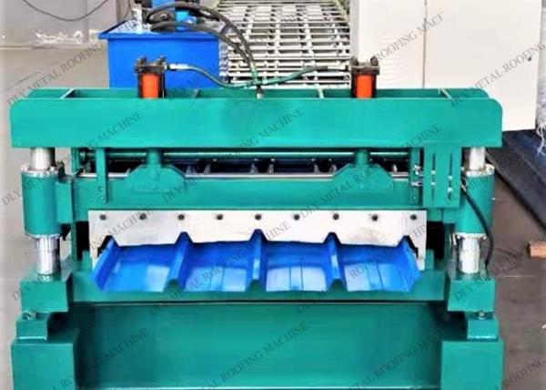 1250mm Trapezoidal Roll Forming Machine 7.8T Steel Sheet Making Equipment
