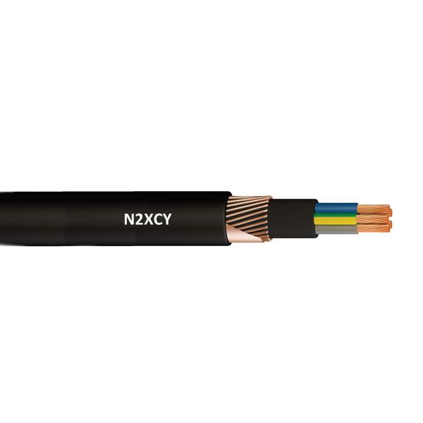 XLPE N2XCY VDE 0276 603 Low Voltage Cable 0 . 6 1kV With Concentric Protective Cu Conductor