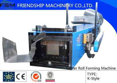 Round / K-type / Box Gutter Roll Forming Machine For Water Pipe