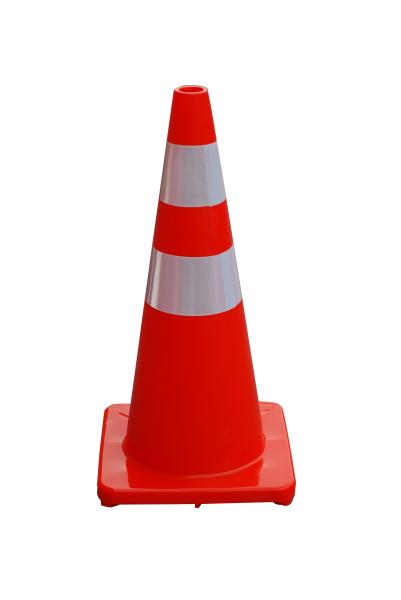 70cm High Quality Road Maintenance Work Safety Cone Reflective Barricade Cone