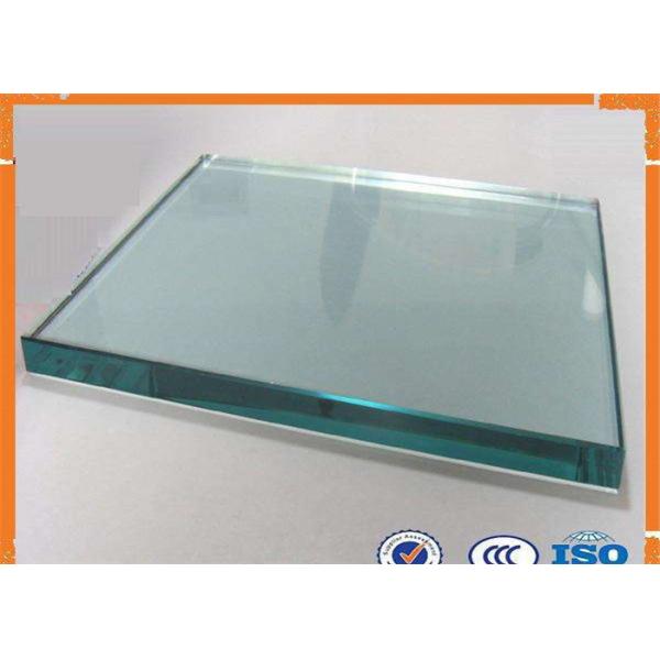 Smooth / Flat Surface Clear Float Glass 19mm Thickness With Good Vision