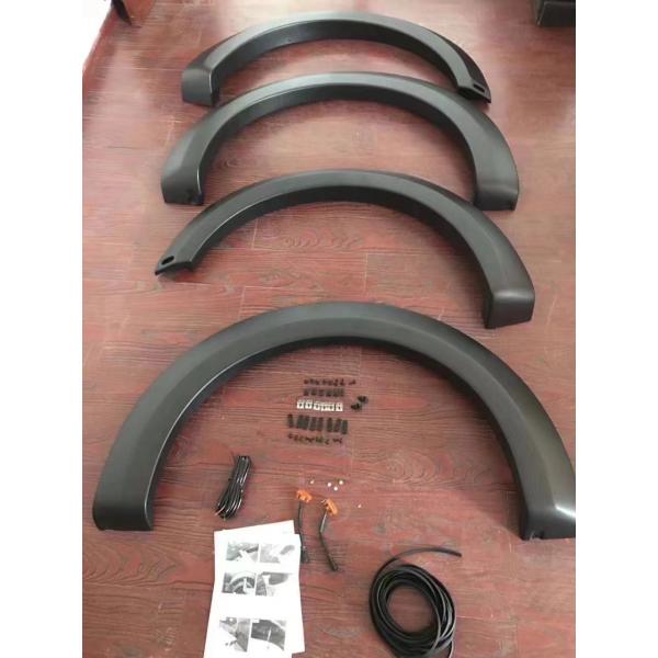 Plastic Black / White Car Fender Flare For Toyota Rocco Wheel Fender Flares