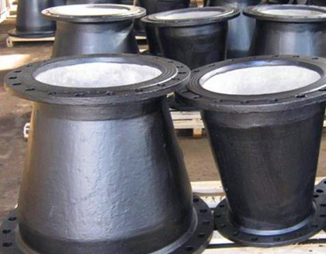 Gas And Oil Drain Converging Ductile Iron Pipe Fittings