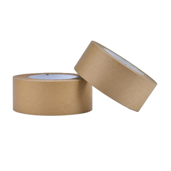 Cinta de papel Kraft con película laminada impermeable se utiliza para el sellado de cajas