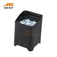 6PCS RGBWAUV 6 dans 1 lumière sans fil de pair d'IRC de batterie de boîtes de pair de LED