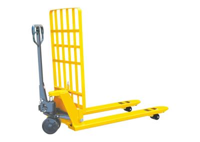 Professional Pallet Pump Truck , 2.5 Ton Pallet Jack With Backrest Fork Length 1220mm