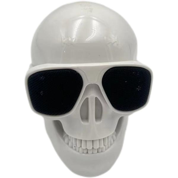 Ghost Head Skull Design Bluetooth Speakers Heavy Bass USB Private Model 500mAh Battery