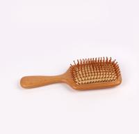 Pinceau à pagaie en bois,Pinceau à poignée en bois naturel en hêtre,Pinceau de massage en bois