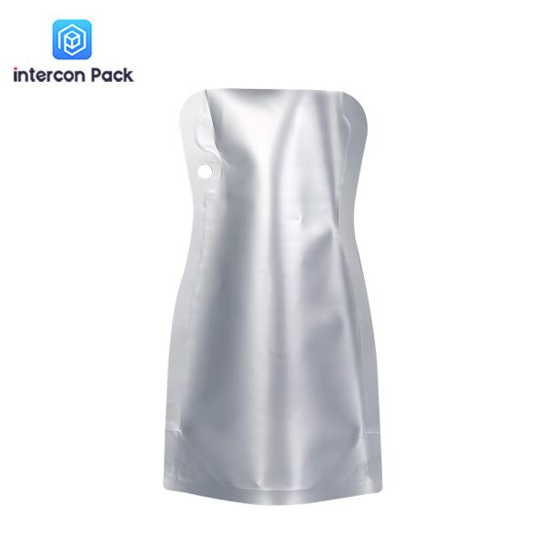 Custom Size Aluminum Foil Mineral Water Composite Bag Portable Water Bag For Camping Traveling And Picnic