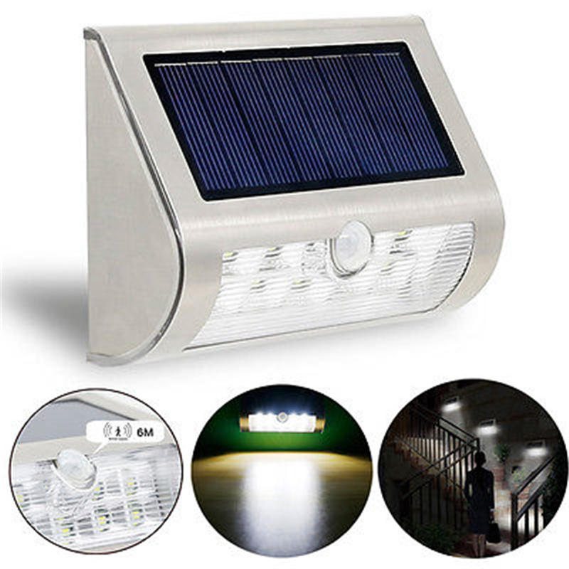 Стена PV ABS высекаенная полостью установила солнечный свет 120*85*38mm стены