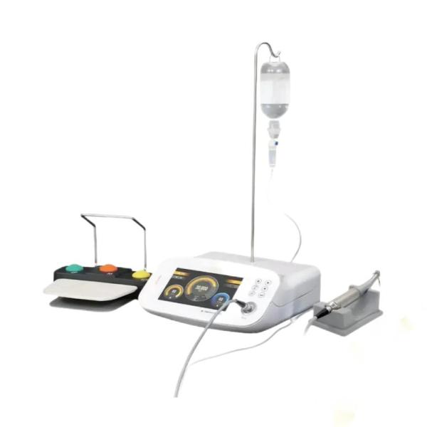 Motor System Dental Implant Machine With Fiber Optic Plus Led Contra Angle Handpiece