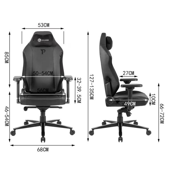 Double Wrist Adjustment High End Luxury Mesh Ergonomic Gaming Chair for Lumbar Support