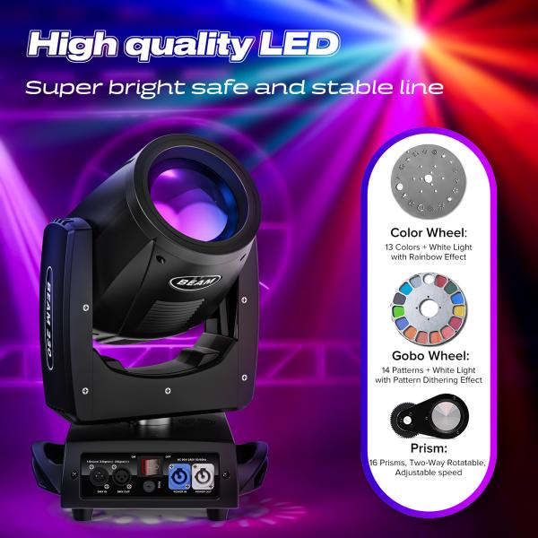 Lighting Solutions Service Lighting and Circuitry Design for Stage Moving Headlights