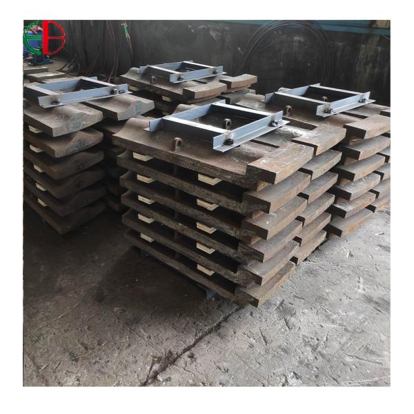 Water-toughened ball mill liner high manganese steel has a 30% toughness increase and better impact resistance after water-toughening