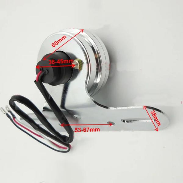 Durable Material LED Tail Light for Universal Round Aftermarket Custom Motorcycle