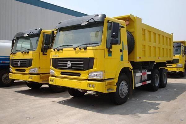 Ventral Lifting Heavy Duty Dump Truck With 20m3 Cargo Body Strong Reinforced Frame