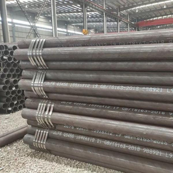 Hot Selling Large-diameter ASTM A53 Welded Round Steel Black Pipe Carbon Steel Pipe for Building Materials