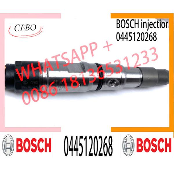 Excavator Parts DX140 DL06C Common Rail Injector 65.10401-7004A 0445120080 0445120268