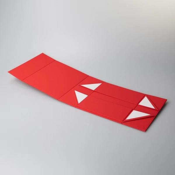 Переработанный подарочный картон складные коробки магнитное закрытие упаковка складывание для косметических парик обувь