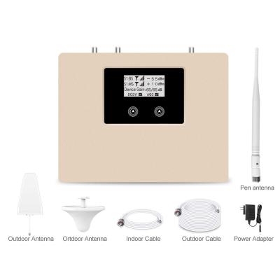 Amplificador do repetidor do sinal do telefone celular de CDMA 850MHz AWS 1700MHz com LCD