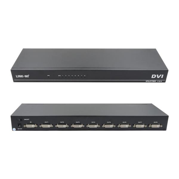 DVI D 29pin Video HDMI Switch Female HDMI Splitter 1 In 8 Out 4k