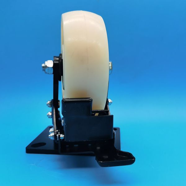 Non-Marking Industrial Casters Heavy Duty Wheels Nylon Casters Singel 8 Lockable Rigid Swivel Laboratory Table