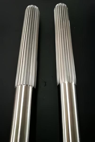 High Precision Extruder Shaft and Twin Screw Extruder Elements 10 to 120mm Diameter 500 to 9000mm Length
