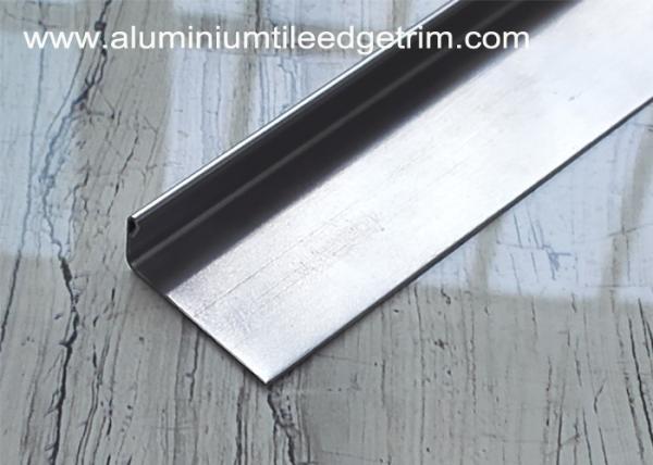 L Shaped Stainless Steel Right Angle Trim / Corner Trim Provide Edge Protection