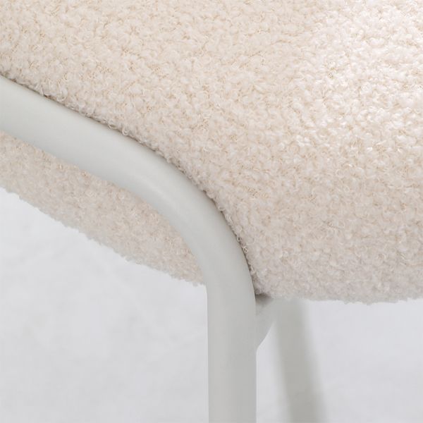 Leisure Fabric Upholstered Makeup Chair Bedroom Dressing Chair Backrests Accent Chair for Small Apartment Living Room Nail Art