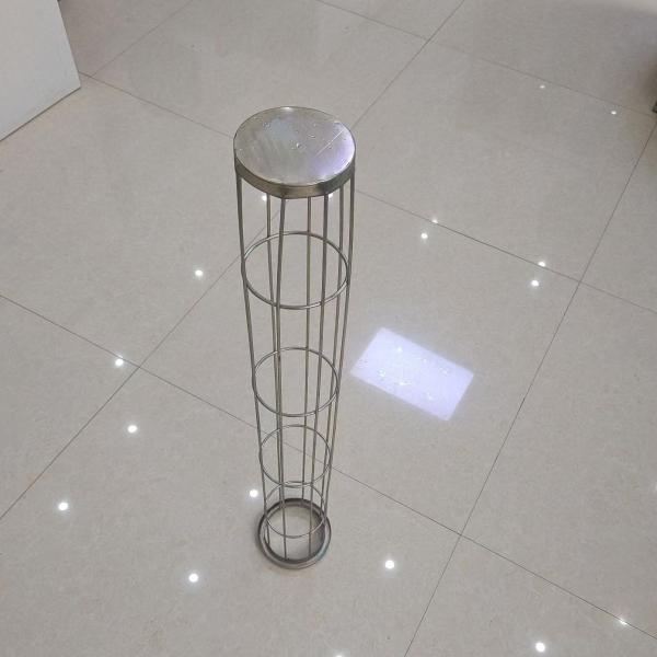Round Pleated Dust Collector Filter Cage Air Welding Making Machine Polyester 304 316 Skeleton Filter Bag Cage