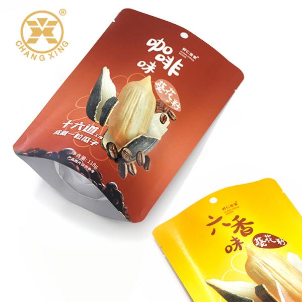 Качество еды подгоняет стойку вверх по сумкам молнии Kraft бумажным упаковывая для сухих гаек плода