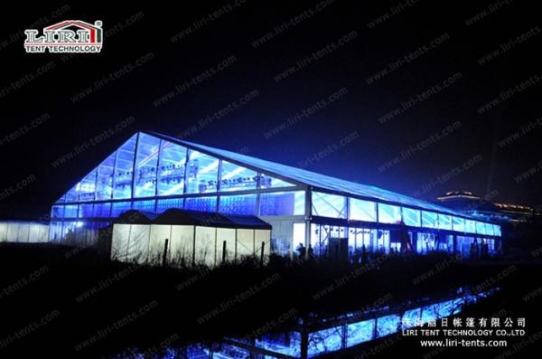 Summer Large Outdoor Party Tents , Clear Span Tructure Marquee Event Tent