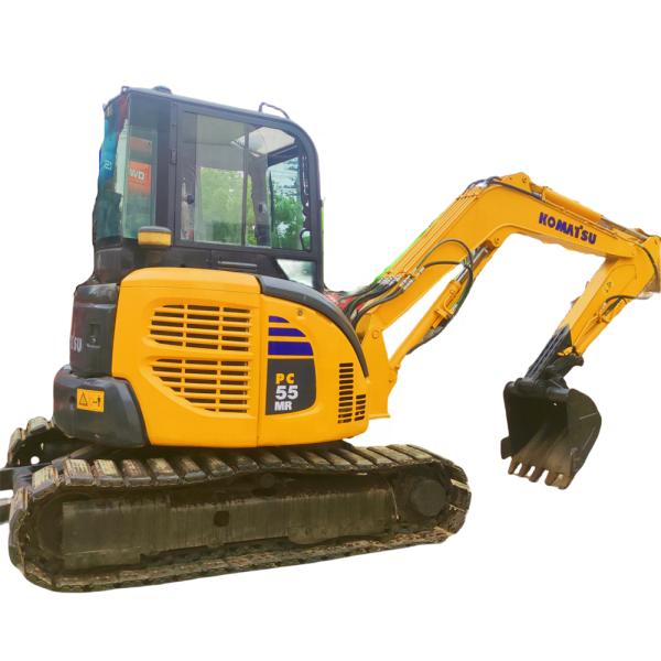 Japanese Komatsu PC55MR 5.5Ton Second Hand Mini Excavator with Original Hydraulic Pump