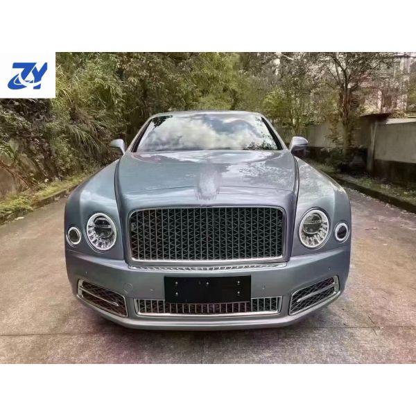 2010-2016 for Bentley Mulsanne Upgrade 2017-2020 Body Kit Headlight Taillight Middle Grille Front Bumper Hood New Clip