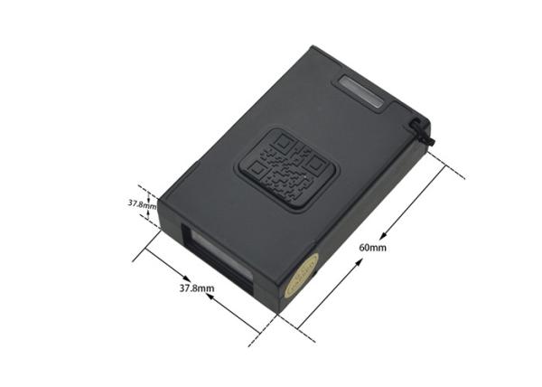 Mini Bluetooth 2D Barcode Scanner / Ring Barcode Reader Wireless For IOS Android