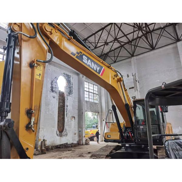 Second Hand ISUZU Engine SANY SY215C Excavator 21ton 1.1m3 Bucket Capacity 2520 Hours Working Time