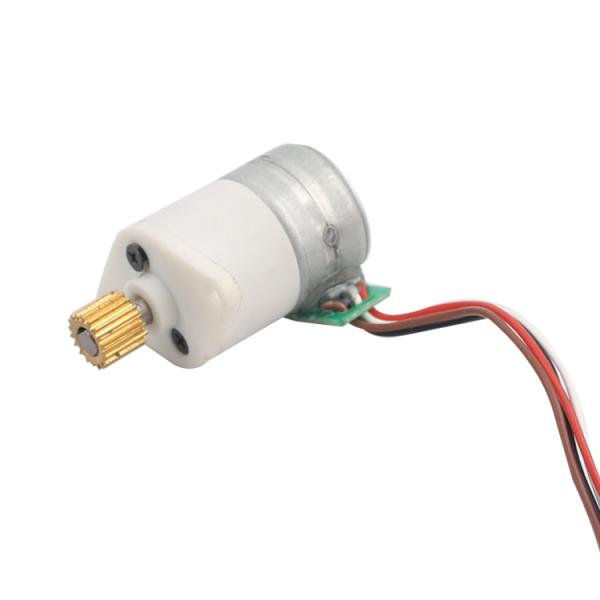 Customized Reduction Ratio Geared Stepper Motor For Intelligent Security Products SM15-MG