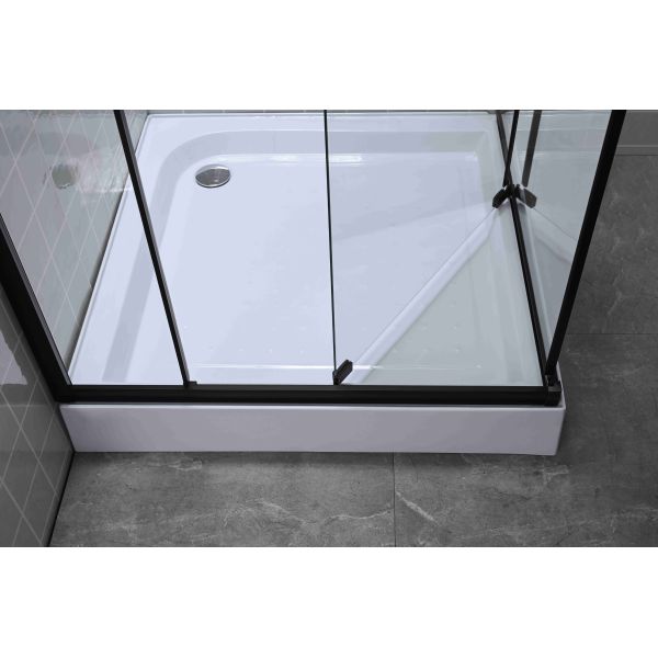 Aluminum Shower Enclosure Bathroom with Folding Door