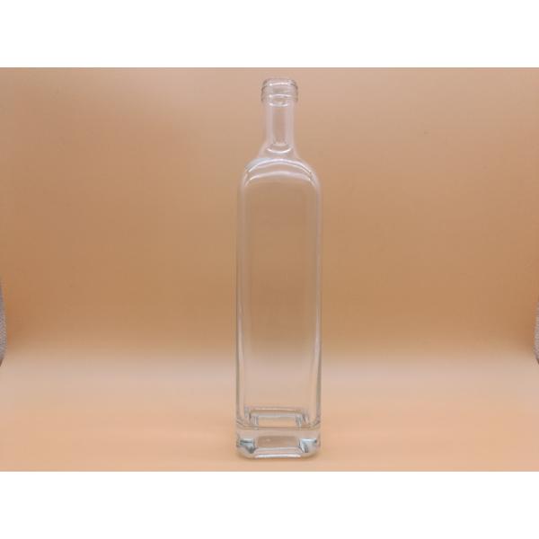 Customized 1000ml 750ml 700ml 500ml Glass Bottle for Liquor Vodka Gin Whiskey CE Standard