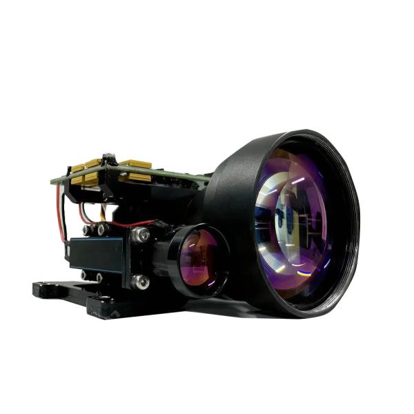 YZT-CJ-0810A Laser Range Finder, Confiável Baixa Potência 1550 Nm Frequência Menos de 1 Mrad Divergência de Feixe Laser Rangefinder
