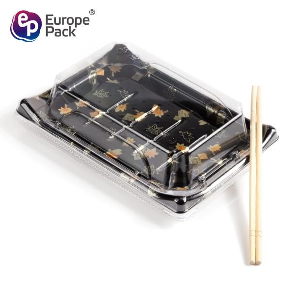 Wholesale disposable cheap blister packaging plastic square sushi tray