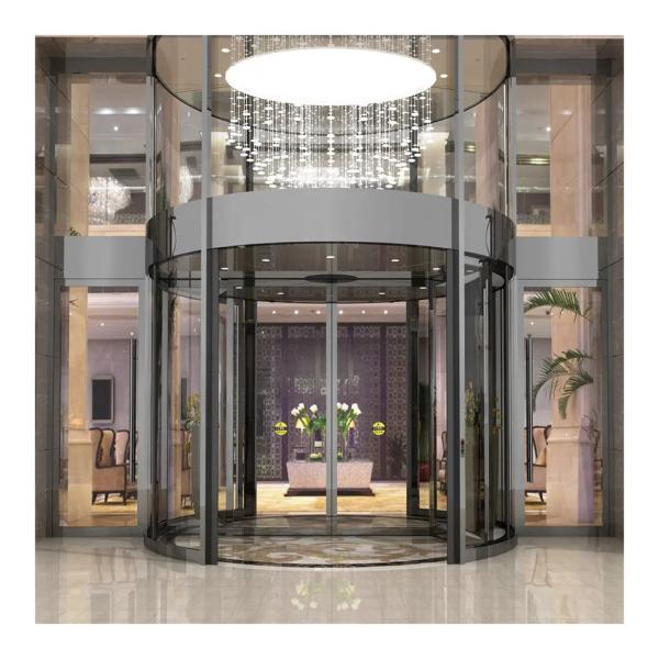 Experience Smooth and Secure Building Access with Automatic Revolving Door