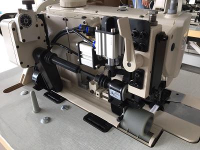 Trimming Mattress Quilting Machine / Sewing Edge Tape Machine 1.2 * 0.6m Table Size
