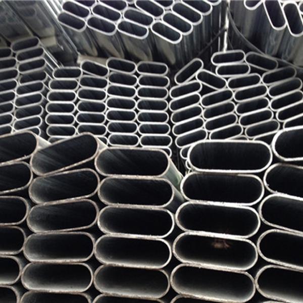 Перила сварили слабую стальную плоскую, который встали на сторону овальную трубку Q345 0.5mm-30mm