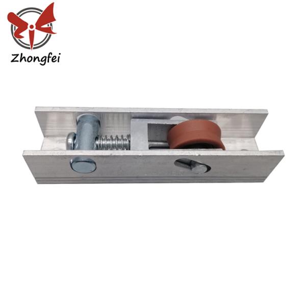 130mm Aluminum Housing Sliding Door Bottom Rollers Heavy Duty ODM