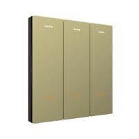 commutateur uni de mur de 5 KNX, commutateur 86x86mm de lampe de Smart Home
