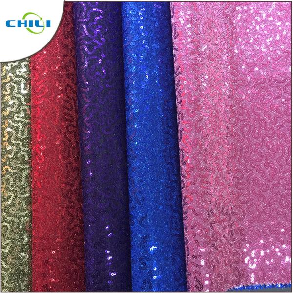 High Quality Glitter Pu Mesh Good Synthetic Leather For Lady Shoes Meter Price