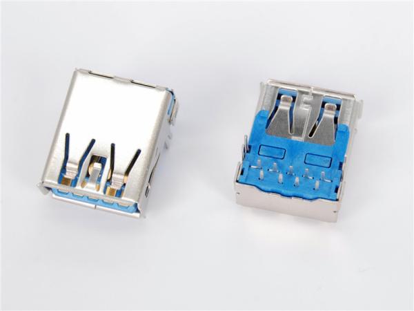 USB3.0 A Type Receptacle (Standard), Reflow Soldering，HULYN