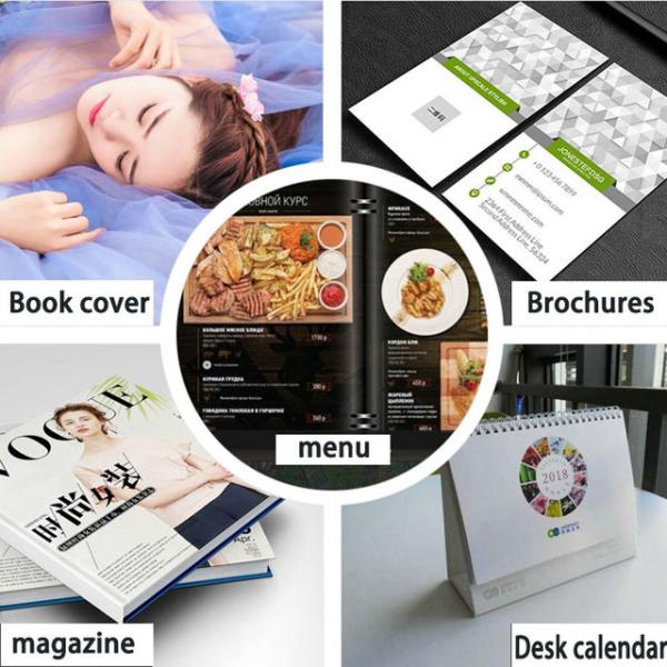 Jumbo Roll 80G 100G Couche Paper Glossy And Matt / C2S Paper Custom Size